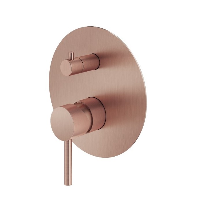 Смеситель для душа Plumberia IXO - медь брашированная, XO1901RS