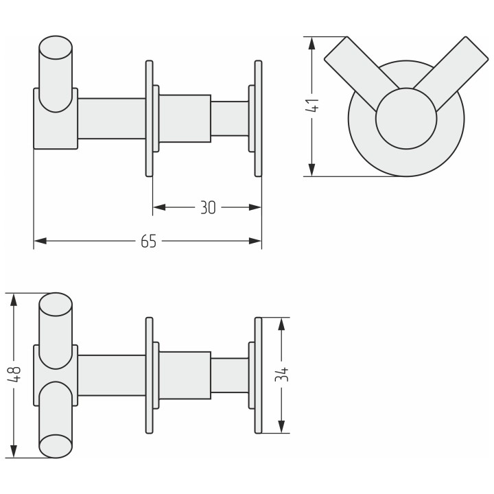 Крючок Сунержа Виват сатин, 071-2010-0005