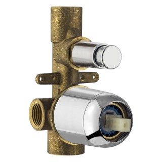 Plumberia Selection IXO Скрытая часть для душа на 2 выхода хром