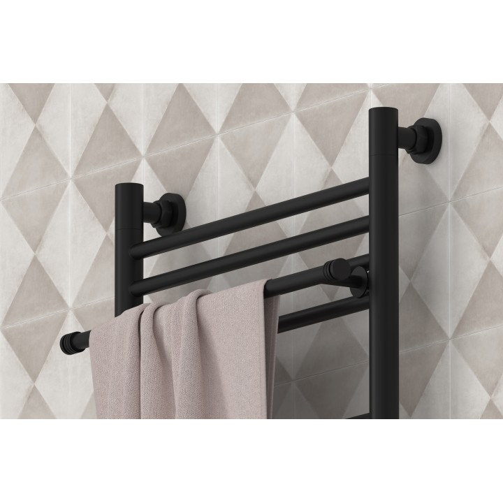 Полка Сунержа 47 см, матовый чёрный, 31-2012-0470