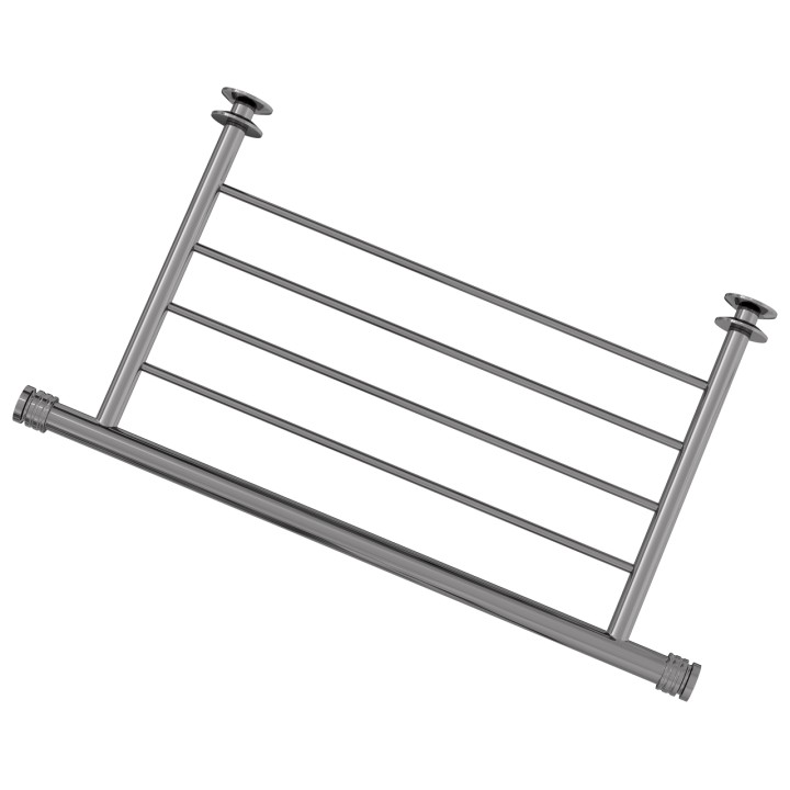 Полка Сунержа 37 см черный хром, 01-2012-4370