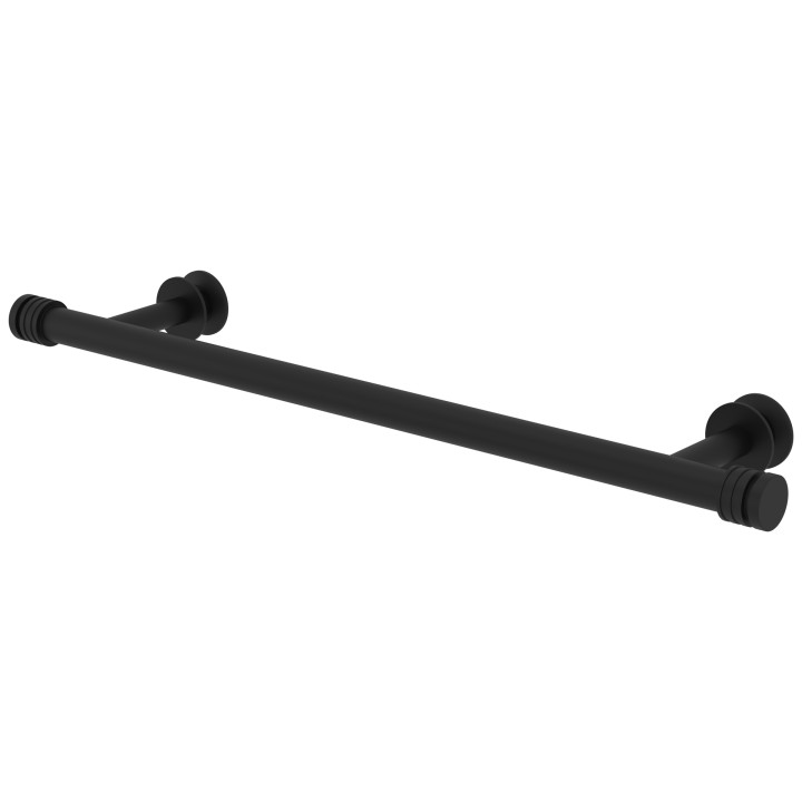 Полка Сунержа 37 см матовый черный, 31-2012-0370