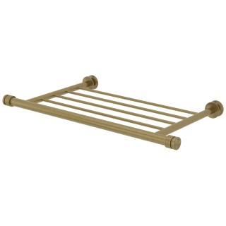 Сунержа Полка на полотенцесушитель 37 см состаренная латунь