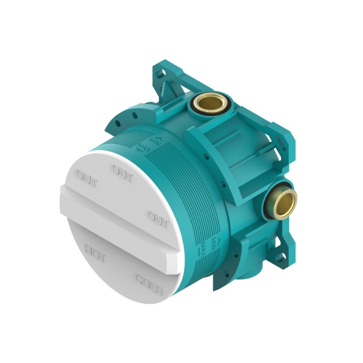 Встраиваемая часть душа с термостатом Plumberia PSBOX, PSB003