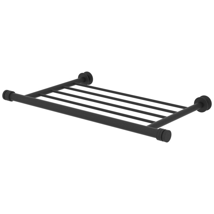 Полка Сунержа 37 см тёмный титан муар, 15-2012-4370