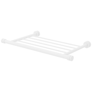 Сунержа Полка на полотенцесушитель 37 см матовый белый