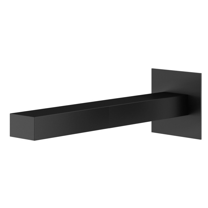 Излив Plumberia TAG черный матовый для ванны и раковины, SPQ0258NO