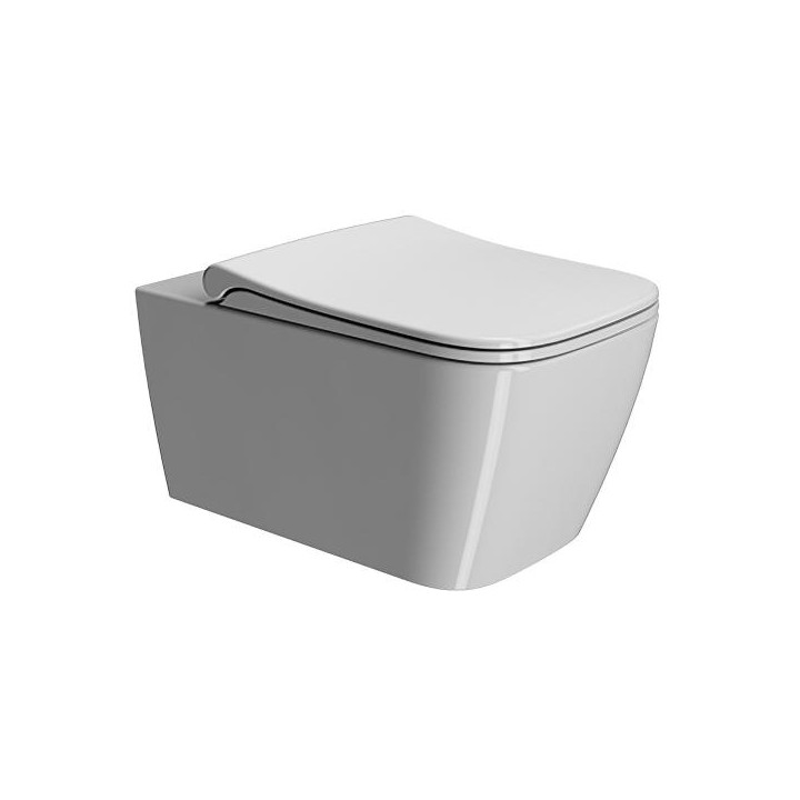 Унитаз GSI Nubes Bianco Lucido 35x55 см, 9615FR211