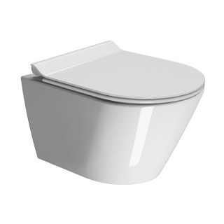 GSI Kube X Унитаз подвесной 36x50x34.5 см Bianco Lucido