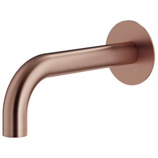 Plumberia Selection IXO Излив для ванны 21.2 см медь брашированная