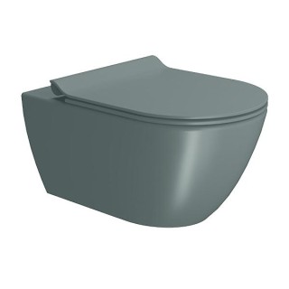 GSI Pura Унитаз подвесной 36x55x33.5 см Agave Opaco