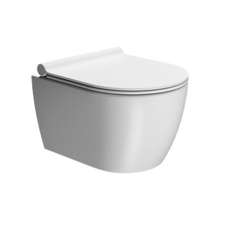 GSI Pura Унитаз подвесной 35x46x34 см Bianco Opaco