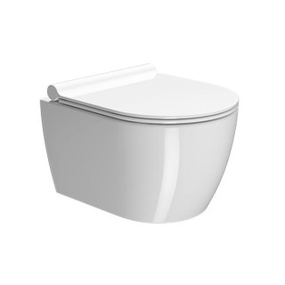 GSI Pura Унитаз подвесной 35x46x34 см Bianco Lucido