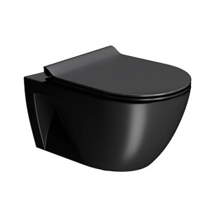 GSI Pura Унитаз подвесной 36x55x34 см Ardesia Opaco