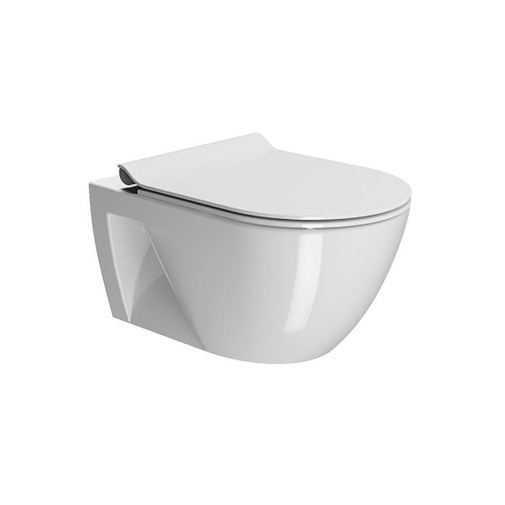 Унитаз GSI Pura 36x55 см Bianco Lucido, 880711