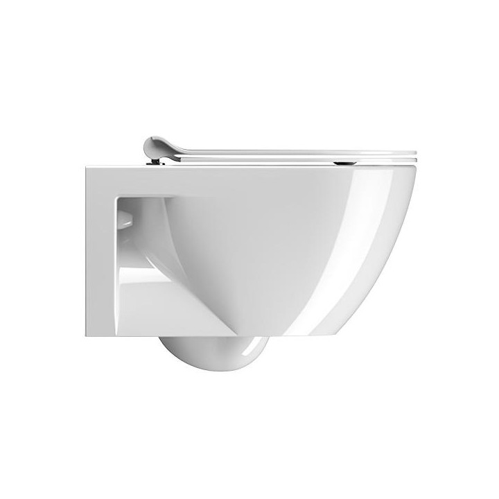 Унитаз GSI Pura 36x55 см Bianco Lucido, 880711