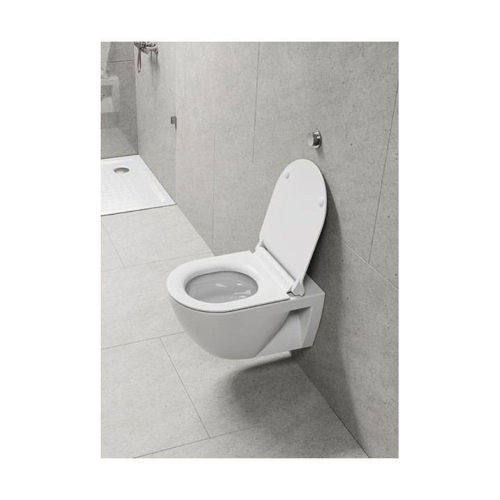 Унитаз GSI Pura 36x55 см Bianco Lucido, 880711