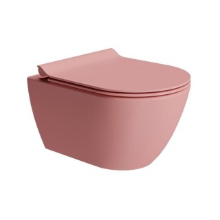 GSI Pura Унитаз подвесной 36x50x33.5 см Blush Opaco