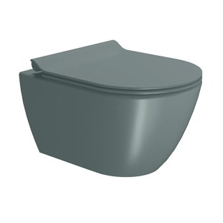 GSI Pura Унитаз подвесной 36x50x33.5 см Agave Opaco