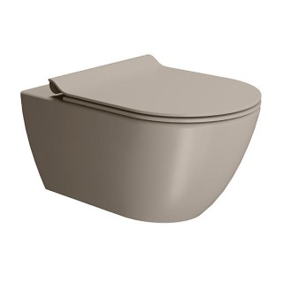 GSI Pura Унитаз подвесной 36x55x33.5 см Tortora Opaco