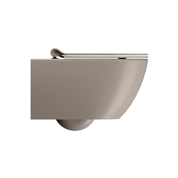 GSI Pura Унитаз подвесной Tortora Opaco, 8815FR205