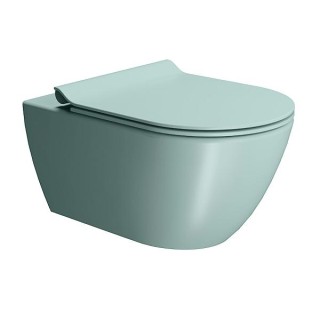 GSI Pura Унитаз подвесной 36x55x33.5 см Ghiaccio Opaco