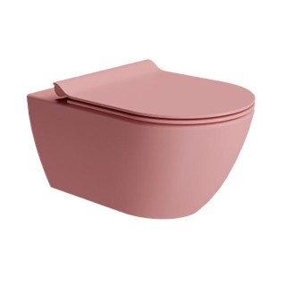 GSI Pura Унитаз подвесной 36x55x33.5 см Blush Opaco