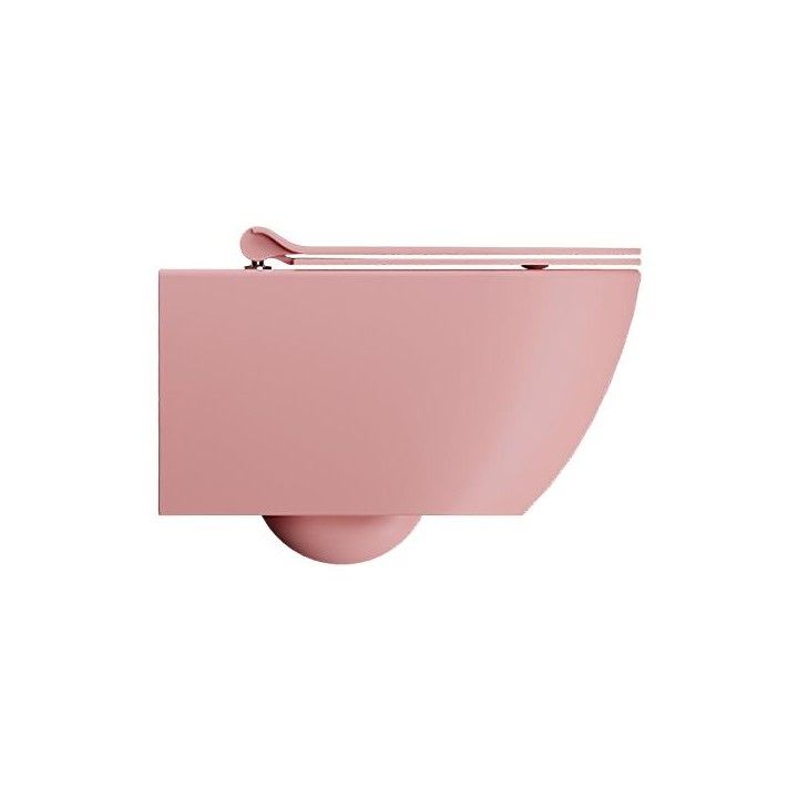 GSI Pura унитаз подвесной Blush Opaco, 8815FR224