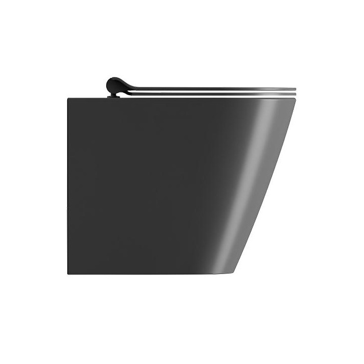 Унитаз GSI Kube X черный Ardesia Opaco, 941026