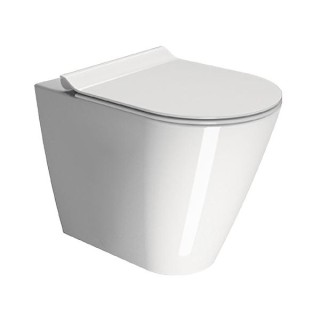 GSI Kube X Унитаз напольный 36x55x42 см Bianco Lucido