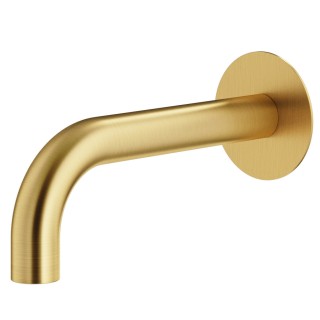 Излив Plumberia IXO золото брашированное для ванной, SPT0258OB