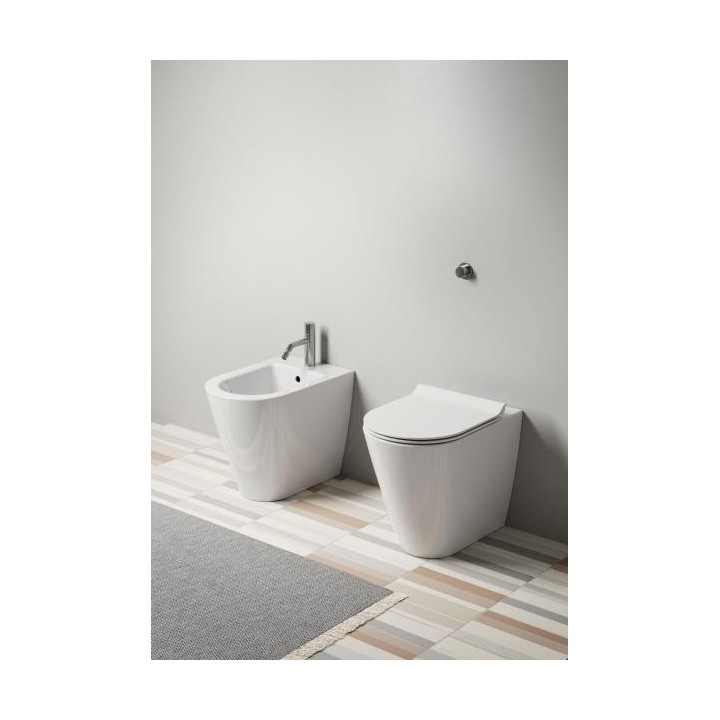 Унитаз GSI Kube X Bianco Lucido, 9410FT11