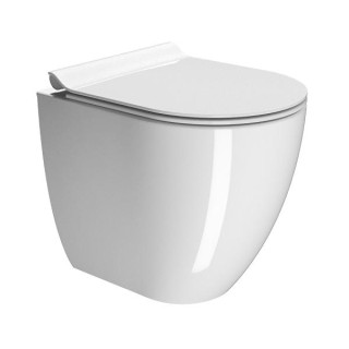 GSI Pura Унитаз напольный 36x50x42 см Bianco Lucido