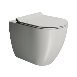 GSI Pura Унитаз напольный 36x55x42 см Cenere Opaco