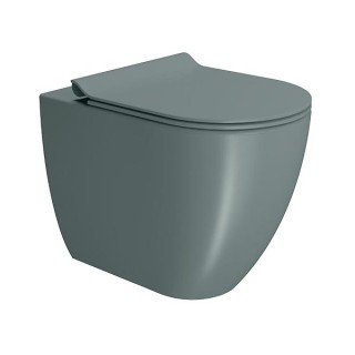 GSI Pura Унитаз напольный 36x55x42 см Agave Opaco