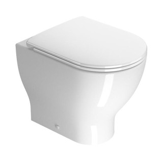 GSI City Унитаз напольный 35x52x42 см Bianco Lucido
