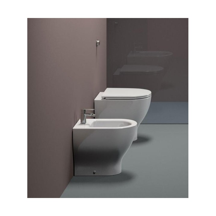 Унитаз GSI City Bianco Lucido, 911011