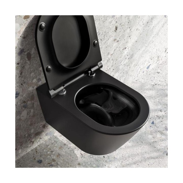 Унитаз Catalano Zero 35x55 см Nero Satinato, 0111550022