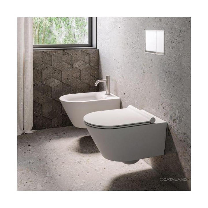 Унитаз Catalano Zero 35x55 см Bianco Satinato, 0111550021