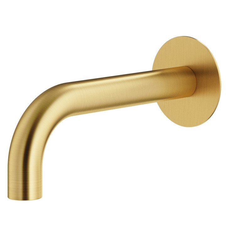 Излив Plumberia IXO для раковины и ванны золото, SPT0060OB