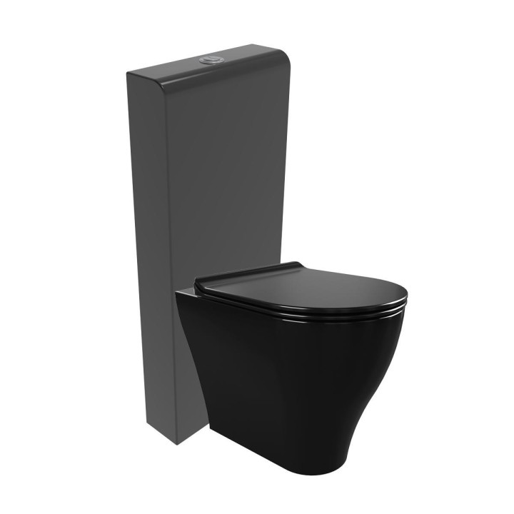 Унитаз Flaminia App Nero - черный стиль, AP117GNER