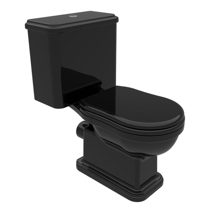 Унитаз Flaminia Efi Nero - Напольный, 6002NER