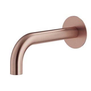 Излив Plumberia IXO медь брашированная для раковины/ванны, SPT0060RS