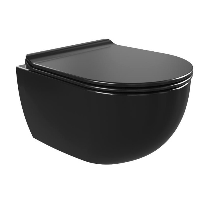 Унитаз Flaminia App Nero 37x48.5 см, AP119GNER