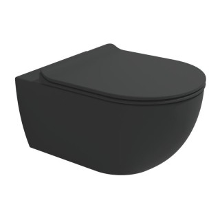 Flaminia App Унитаз подвесной 37x54x30 см Carbone