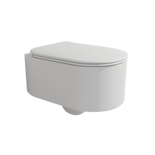 Flaminia Astra Унитаз подвесной 35.5x52x36.1 см Latte