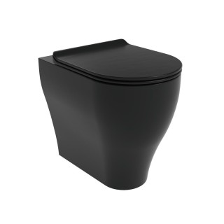 Flaminia App Solution Унитаз напольный 37x54.5x51 см Carbone