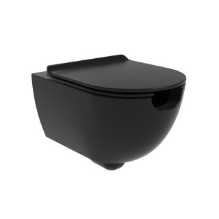 Flaminia App Solution Унитаз подвесной 37x54x39 см Carbone