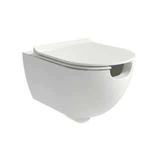 Flaminia App Solution Унитаз подвесной 37x54x39 см Latte