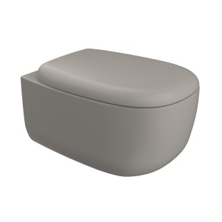 Flaminia Bonola Унитаз подвесной 38x54x37 см Cenere